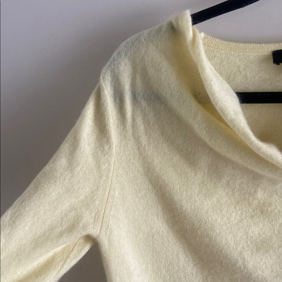 Theory Drape Neck Cashmere Sweater - Picture 5 of 11